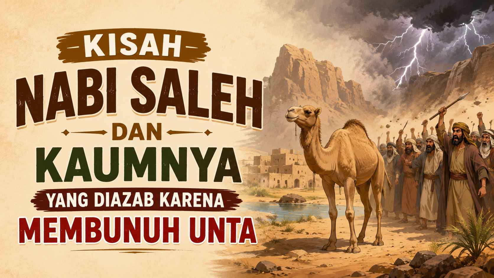 Kisah Nabi Saleh dan Kaum Tsamud yang Diazab