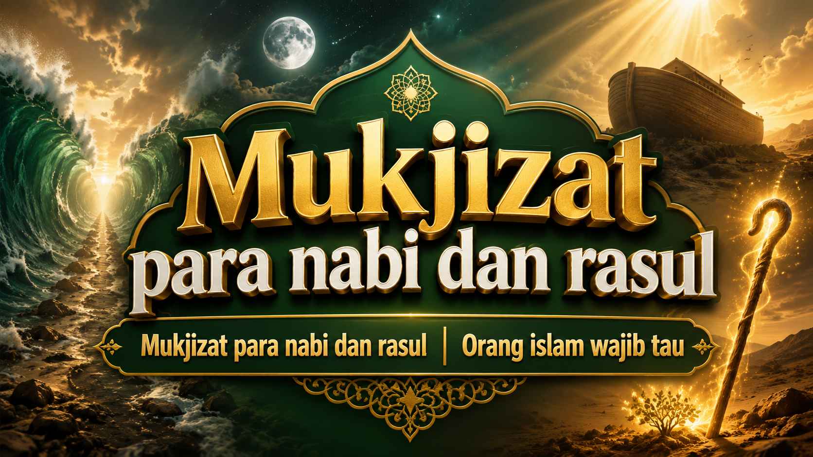 Mukjizat para nabi dan rasul | Orang islam wajib tau