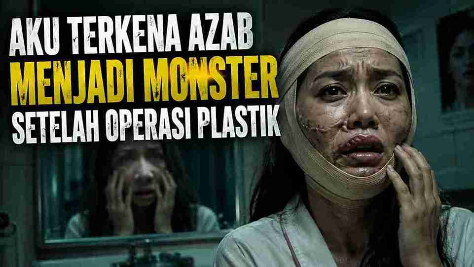 CERPEN | KU TERKENA AZAB MENJADI MONSTER SETELAH OPERASI PLASTIK