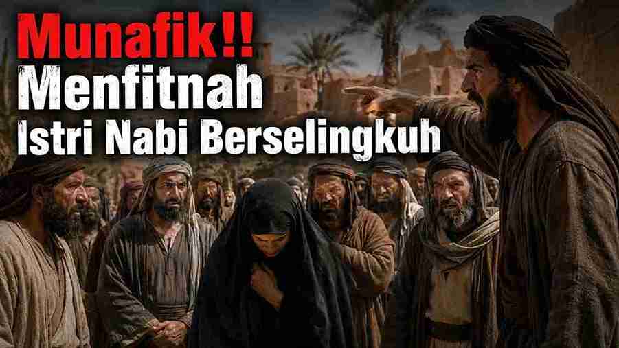 Munafik!! Menfitnah Istri Nabi Berselingkuh
