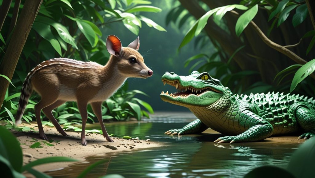 kancil dan buaya cerita anak-anak