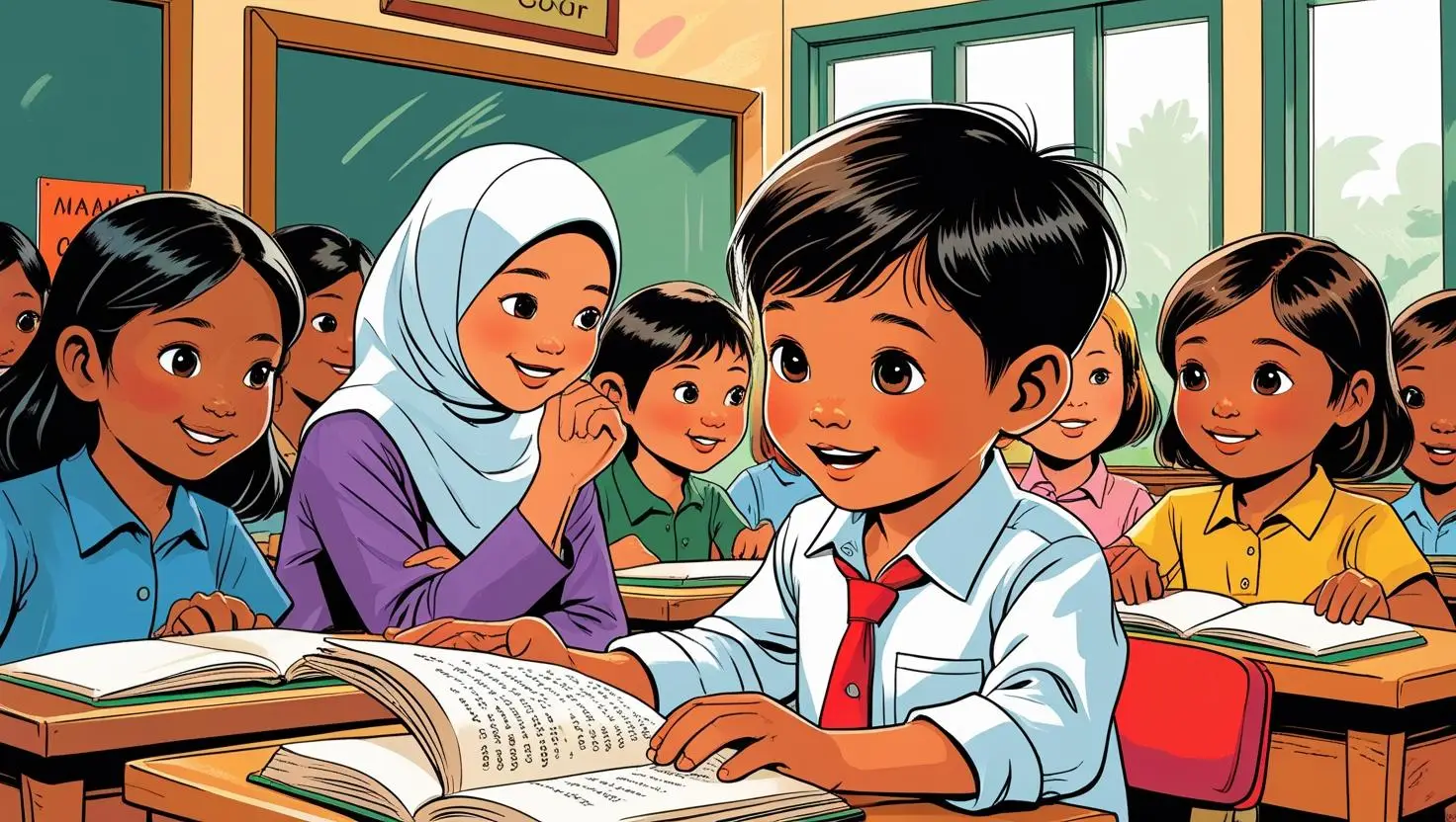 10 Puisi Pendidikan Inspiratif untuk Meningkatkan Semangat Belajar Anak
