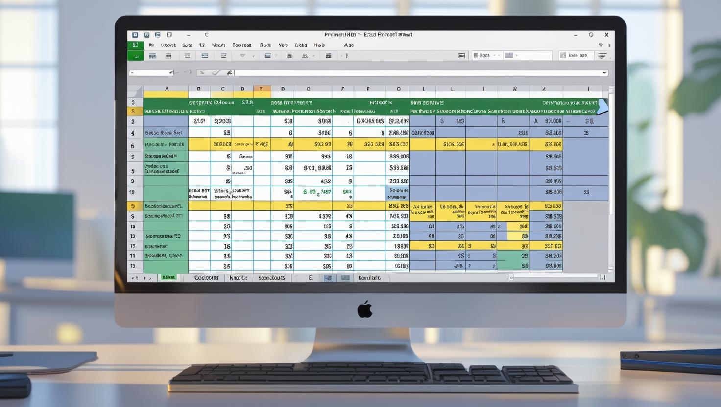 Rumus Excel Penjumlahan Beda Sheet