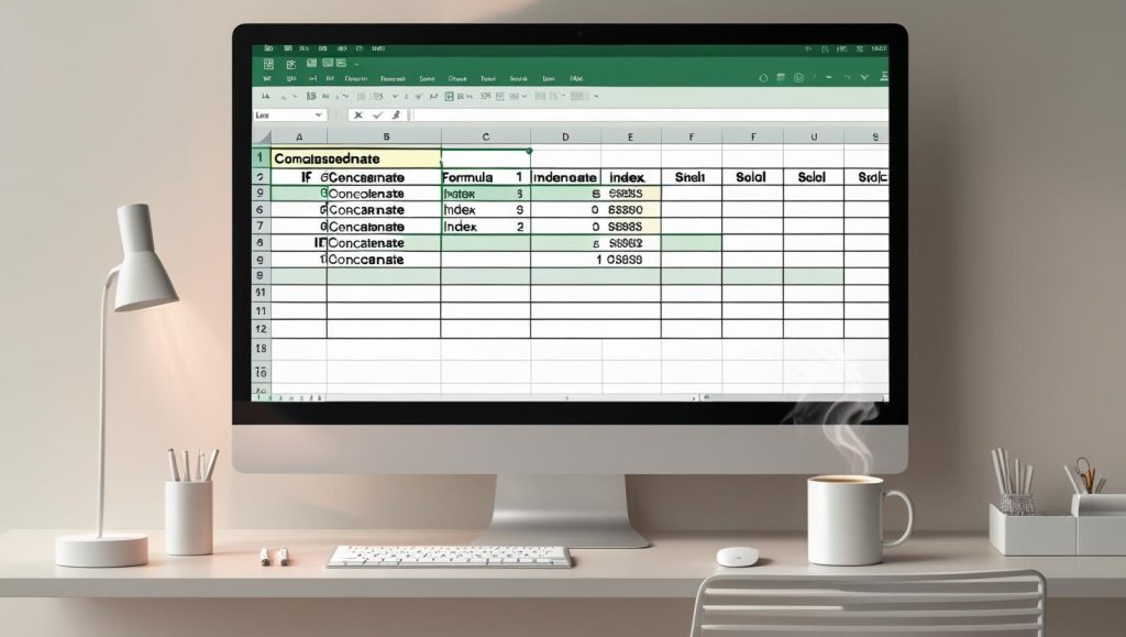 Rumus CONCATENATE dengan IF di Excel