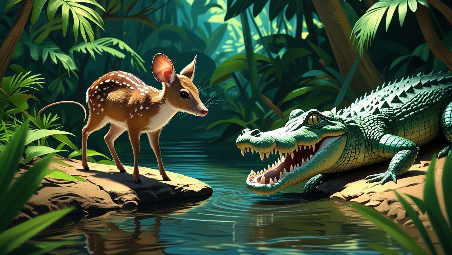 Dongeng Kancil dan Buaya untuk Anak 9 Dongeng Kancil dan Buaya untuk Anak