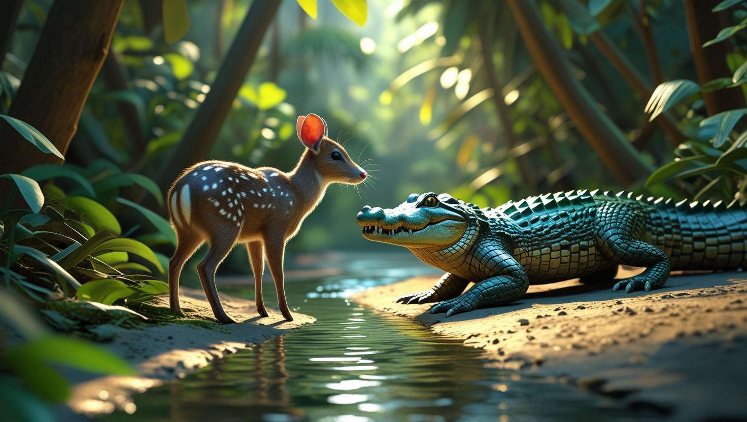 kancil dan buaya cerita rakyat untuk anak-anak