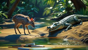 Cerita Fabel Kancil dan Buaya terbaru 2025 2 Cerita Fabel Kancil dan Buaya terbaru 2025