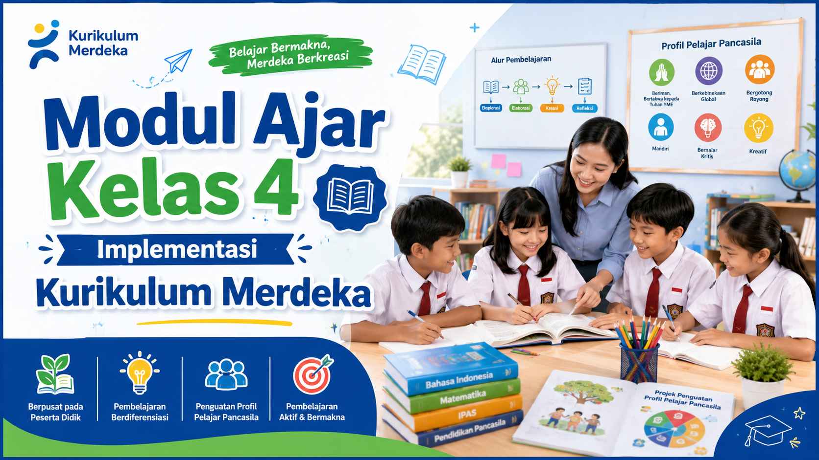 Modul Ajar PJOK SD Kelas 4 Pertemuan Ke 1