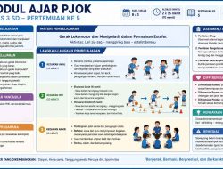 Alur Tujuan Pembelajaran ( ATP ) PJOK Kelas 2 Semester 2