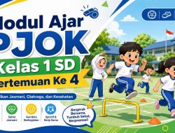 Modul Ajar PJOK Kelas 1 SD Pertemuan Ke 5