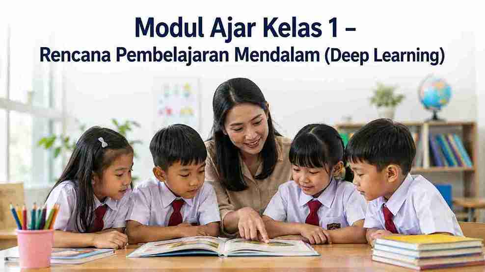 Modul Ajar Kelas 1 – Rencana Pembelajaran Mendalam (Deep Learning)