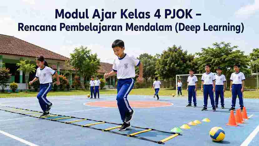 Modul Ajar Kelas 4 PJOK – Rencana Pembelajaran Mendalam (Deep Learning)