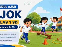 Modul Ajar PJOK Kelas 1 SD Pertemuan Ke 15