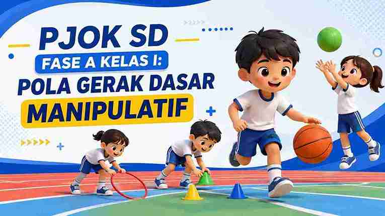 PJOK SD Fase A Kelas I: Pola Gerak Dasar Manipulatif