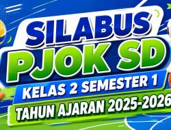 Silabus PJOK SD Kelas 2 Semester 1 Tahun Ajaran 2025-2026