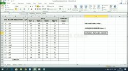 Rumus Excel Penjumlahan Otomatis