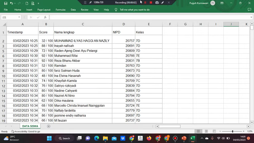 Cara Mengurutkan Data di Excel Berdasarkan Nama 2 Cara Mengurutkan Data di Excel Berdasarkan Nama