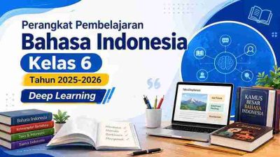 Perangkat Pembelajaran Bahasa Indonesia Kelas 6 Tahun 2025-2026 Deep Learning