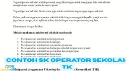 Operator Sekolah dan Tugasnya