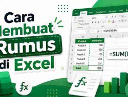 Cara Membuat Rumus di Excel
