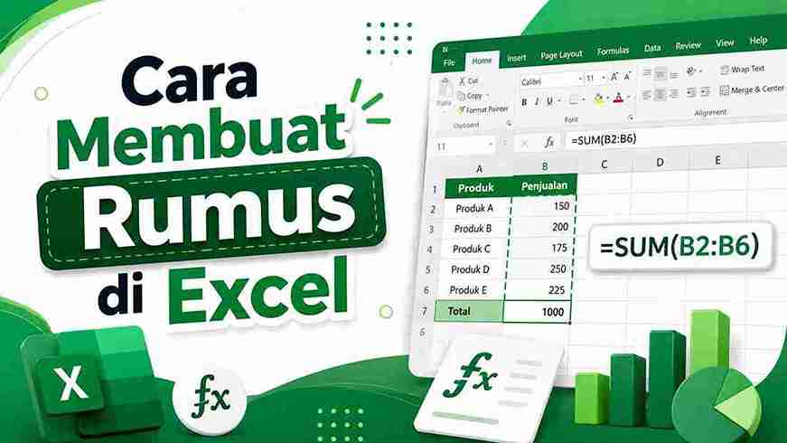 Cara Membuat Rumus di Excel