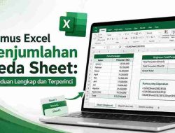 Rumus Excel Penjumlahan Beda Sheet