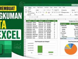 Cara Membuat Rangkuman Data di Excel
