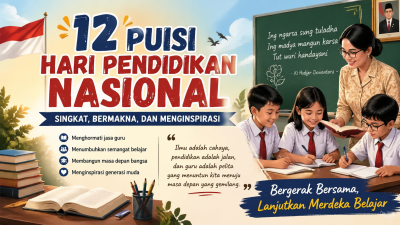 12 Puisi Pendidikan Nasional Panjang