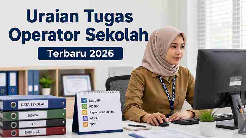 Uraian Tugas Operator Sekolah Terbaru 2026