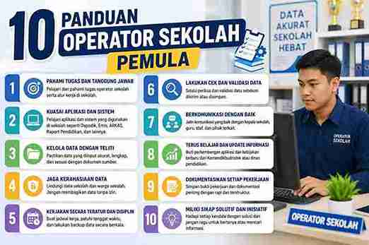 10 Panduan Operator Sekolah Pemula
