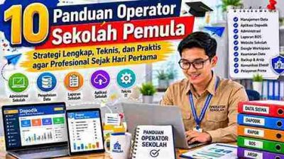 10 Tugas Operator Sekolah SD 12 10 Tugas Operator Sekolah SD yang Wajib Dikuasai Secara Profesional dan Terstruktur