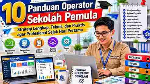 10 Tugas Operator Sekolah SD yang Wajib Dikuasai Secara Profesional dan Terstruktur
