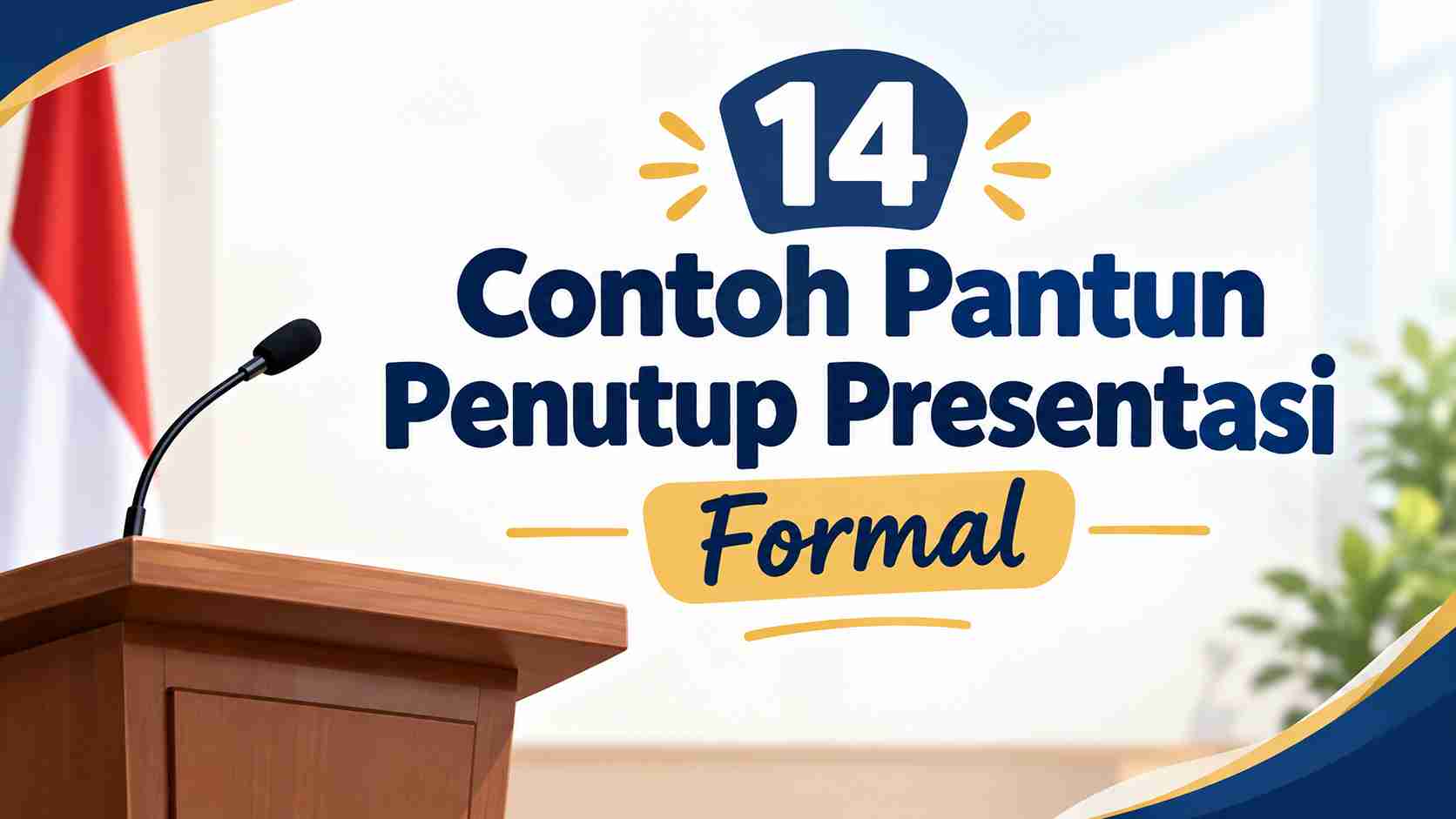 14 Contoh Pantun Penutup Presentasi Formal