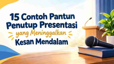 12 Pantun Penutup Presentasi Lucu tentang Cinta