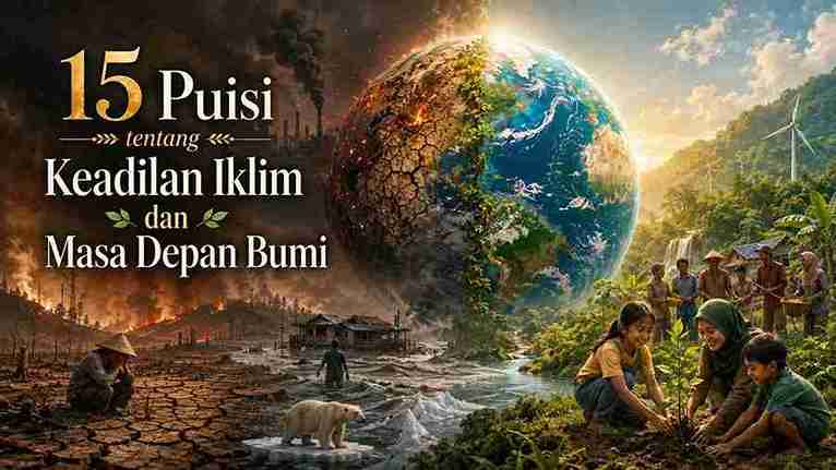 15 Puisi tentang Keadilan Iklim dan Masa Depan Bumi