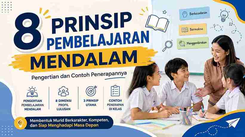 Mengenal 8 Prinsip Pembelajaran Mendalam yang Wajib Dipahami Guru 2 8 Prinsip Pembelajaran Mendalam: Pengertian dan Contoh Penerapannya