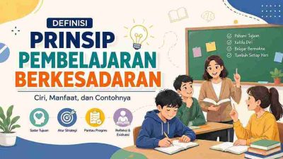 Definisi Prinsip Pembelajaran Berkesadaran: Ciri, Manfaat, dan Contohnya