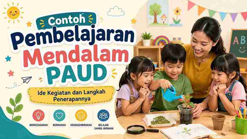 Contoh Pembelajaran Mendalam PAUD