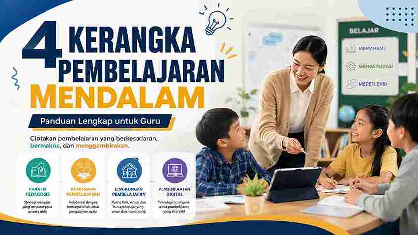 4 Kerangka Pembelajaran Mendalam 2 4 Kerangka Pembelajaran Mendalam: Panduan Lengkap untuk Guru