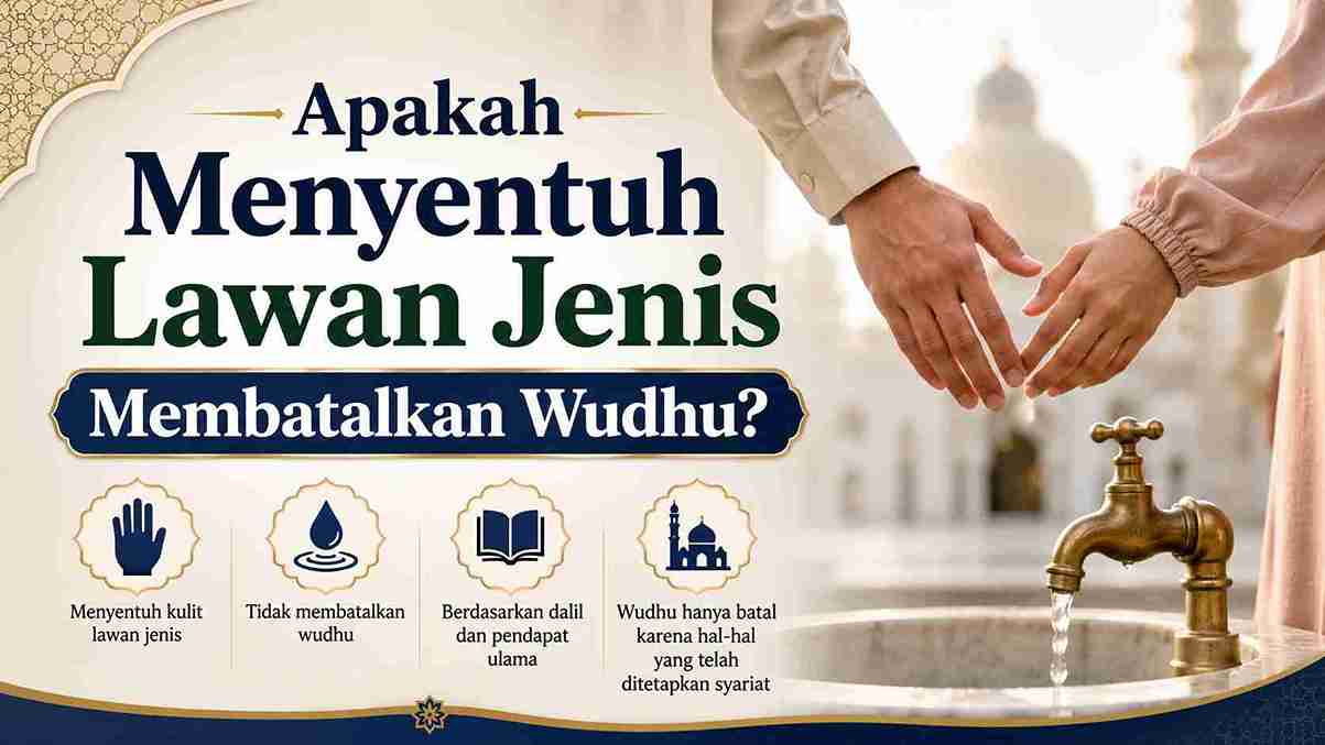Apakah Menyentuh Lawan Jenis Membatalkan Wudhu?