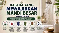 Hal-Hal yang Mewajibkan Mandi Besar dalam Islam