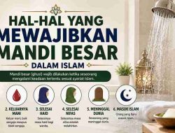 Hal-Hal yang Mewajibkan Mandi Besar dalam Islam