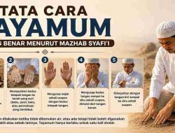 Tata Cara Tayamum yang Benar Menurut Mazhab Syafi’i