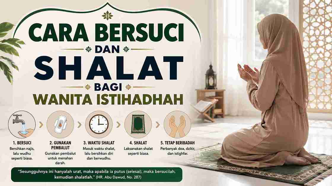 Cara Bersuci dan Shalat bagi Wanita Istihadhah