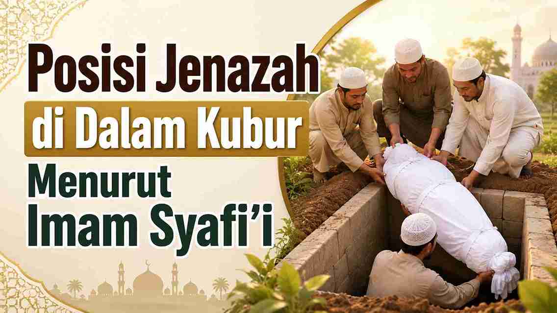 Posisi Jenazah di Dalam Kubur Menurut Imam Syafi’i