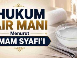 Hukum Air Mani Menurut Imam Syafi’i