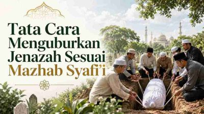 Tata Cara Menguburkan Jenazah Sesuai Mazhab Syafi’i