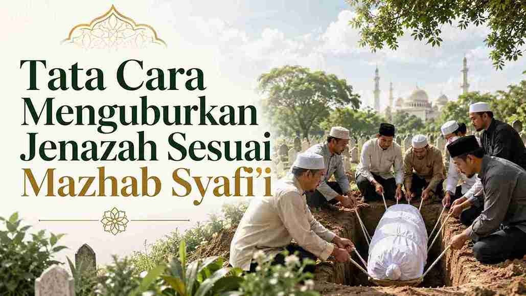 Tata Cara Menguburkan Jenazah Sesuai Mazhab Syafi’i