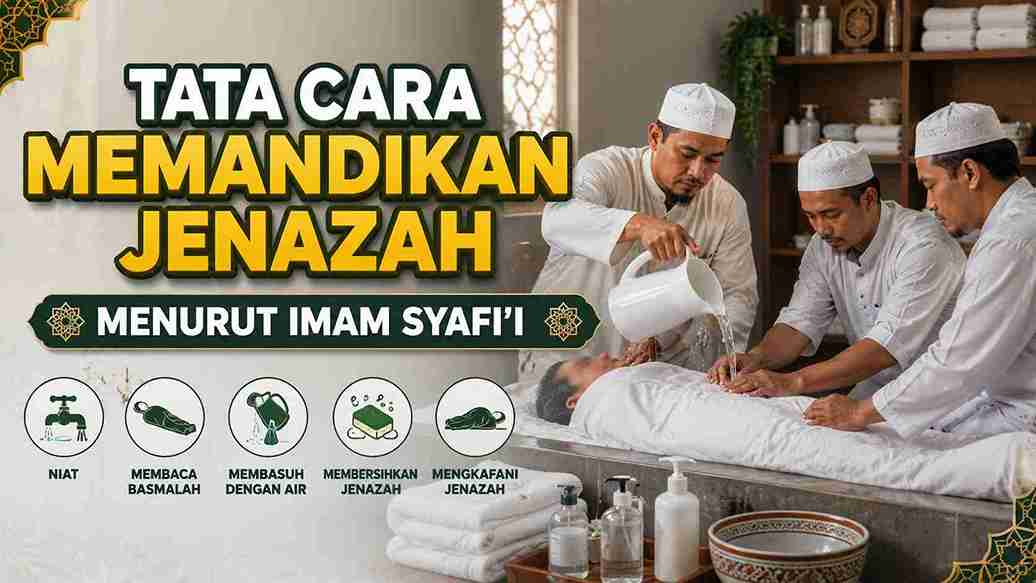 Tata Cara Memandikan Jenazah Menurut Imam Syafi’i