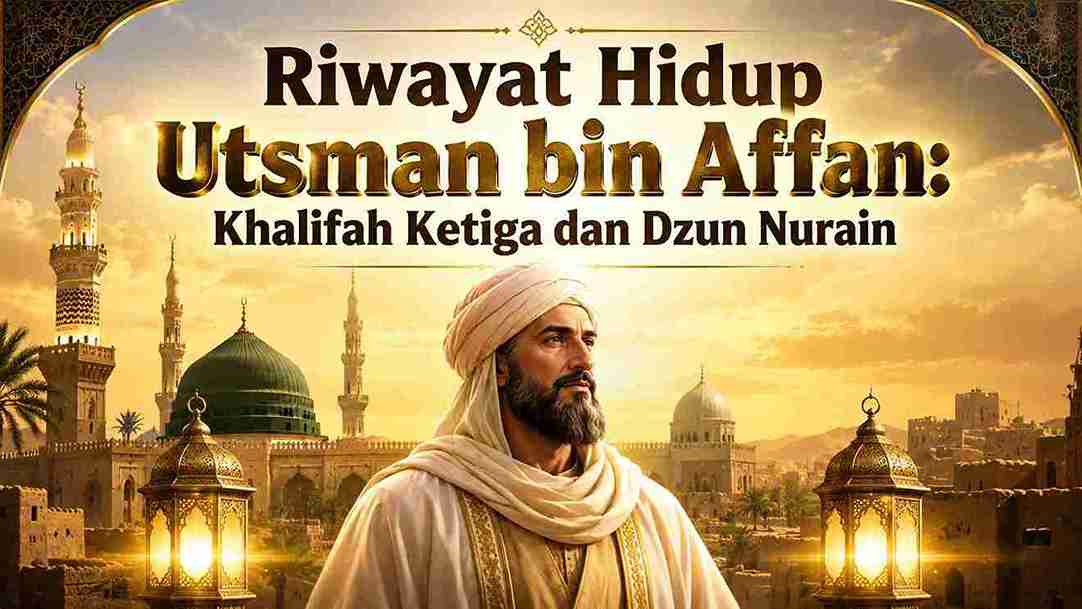 Riwayat Hidup Utsman bin Affan: Khalifah Ketiga dan Dzun Nurain